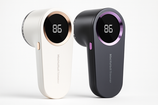 Eliminador de Pelusas Eléctrico Digital LED - Recargable USB con 3 Velocidades